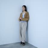 【着回し抜群】裏毛2タックパンツ | VICKY | 詳細画像21