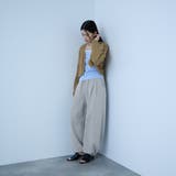 【着回し抜群】裏毛2タックパンツ | VICKY | 詳細画像22