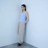 【着回し抜群】裏毛2タックパンツ | VICKY | 詳細画像25