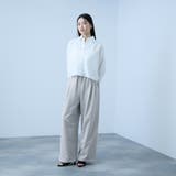 【着回し抜群】裏毛2タックパンツ | VICKY | 詳細画像28