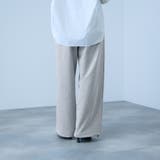 【着回し抜群】裏毛2タックパンツ | VICKY | 詳細画像4