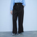 【大人の抜け感】ツイルチノワイドパンツ | VICKY | 詳細画像1