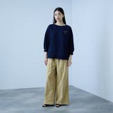 【大人の抜け感】ツイルチノワイドパンツ | VICKY | 詳細画像12