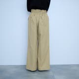 【大人の抜け感】ツイルチノワイドパンツ | VICKY | 詳細画像3