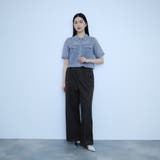 【大人の抜け感】ツイルチノワイドパンツ | VICKY | 詳細画像9