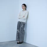 【大人の抜け感】デニムカットオフダメージパンツ | VICKY | 詳細画像16 