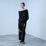 【大人の抜け感】デニムカットオフダメージパンツ | VICKY | 詳細画像8 