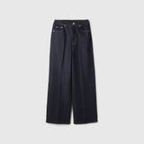 サイドゴムセンタープレス ストレートデニムパンツ | VICKY | 詳細画像11 