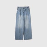 サイドゴムセンタープレス ストレートデニムパンツ | VICKY | 詳細画像13 