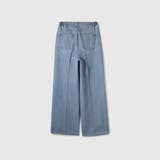 サイドゴムセンタープレス ストレートデニムパンツ | VICKY | 詳細画像14 