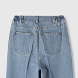 サイドゴムセンタープレス ストレートデニムパンツ | VICKY | 詳細画像16 