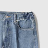 サイドゴムセンタープレス ストレートデニムパンツ | VICKY | 詳細画像18 