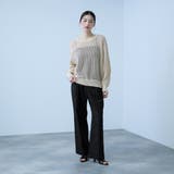 サイドポケットワイドタックパンツ | VICKY | 詳細画像11 