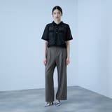 サイドポケットワイドタックパンツ | VICKY | 詳細画像19 