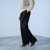 サイドポケットワイドタックパンツ | VICKY | 詳細画像2 