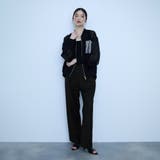 サイドポケットワイドタックパンツ | VICKY | 詳細画像8 