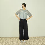 【涼やかストレッチ】ワイドパンツ | VICKY | 詳細画像3