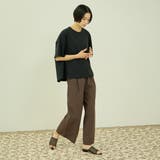 【涼やかストレッチ】ワイドパンツ | VICKY | 詳細画像9