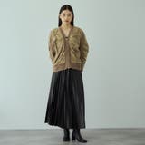 レザーライクジョーゼットプリーツスカート≪手洗い可能≫ | VICKY | 詳細画像10 