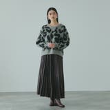 レザーライクジョーゼットプリーツスカート≪手洗い可能≫ | VICKY | 詳細画像8 