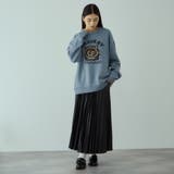 レザーライクジョーゼットプリーツスカート≪手洗い可能≫ | VICKY | 詳細画像9 