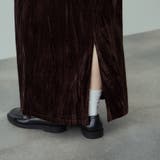 クラッシュベロアスカート≪手洗い可能≫ | VICKY | 詳細画像9 