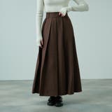 ワイドプリーツスリットスカート≪手洗い可能≫ | VICKY | 詳細画像1