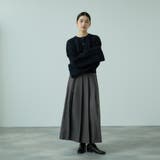 ワイドプリーツスリットスカート≪手洗い可能≫ | VICKY | 詳細画像14