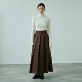 ワイドプリーツスリットスカート≪手洗い可能≫ | VICKY | 詳細画像5