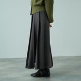 ワイドプリーツスリットスカート≪手洗い可能≫ | VICKY | 詳細画像8