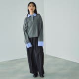 シャツカラーポロニットプルオーバー≪手洗い可能≫ | VICKY | 詳細画像10 