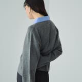 シャツカラーポロニットプルオーバー≪手洗い可能≫ | VICKY | 詳細画像9 