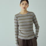 MIXカラーボーダーニットプルオーバー | VICKY | 詳細画像11 