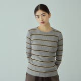 MIXカラーボーダーニットプルオーバー | VICKY | 詳細画像12 