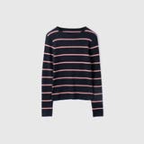 MIXカラーボーダーニットプルオーバー | VICKY | 詳細画像14 