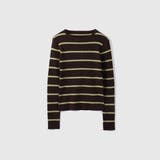 MIXカラーボーダーニットプルオーバー | VICKY | 詳細画像18 