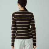 MIXカラーボーダーニットプルオーバー | VICKY | 詳細画像9 