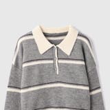 MIXボーダーポロニットプルオーバー | VICKY | 詳細画像20