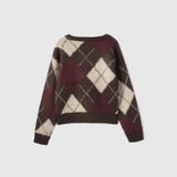 アーガイルVネックニット≪手洗い可能≫ | VICKY | 詳細画像10 