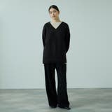 アルパカタッチVネックニットプルオーバー≪手洗い可能≫ | VICKY | 詳細画像3 