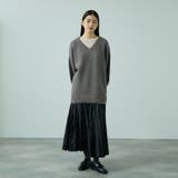 アルパカタッチVネックニットプルオーバー≪手洗い可能≫ | VICKY | 詳細画像9 