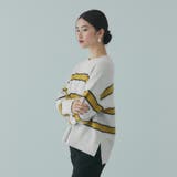ウール混マルチボーダーニット≪洗濯機で洗える≫ | VICKY | 詳細画像9