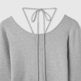 ストリング付バレエネックリブニット≪手洗い可能≫ | VICKY | 詳細画像17 