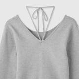 ストリング付バレエネックリブニット≪手洗い可能≫ | VICKY | 詳細画像20 