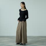 ストリング付バレエネックリブニット≪手洗い可能≫ | VICKY | 詳細画像8 