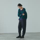 レオパードジャガードシャギーニットプルオーバー | VICKY | 詳細画像3 