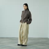 メニボタン2WAYネックニット≪手洗い可能≫ | VICKY | 詳細画像12 