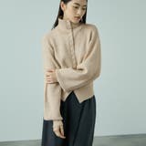 メニボタン2WAYネックニット≪手洗い可能≫ | VICKY | 詳細画像4 