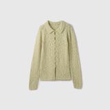 <陰影で魅せる>ツイード風MIXスラブポロカーデ | VICKY | 詳細画像13