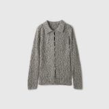 <陰影で魅せる>ツイード風MIXスラブポロカーデ | VICKY | 詳細画像15